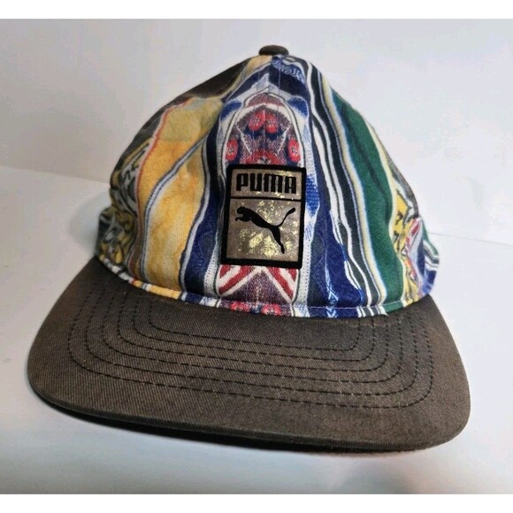 Coogi x Puma Hat Biggie Vintage Sweater Strapback Baseball Dad Hat‎ - Picture 1 of 6